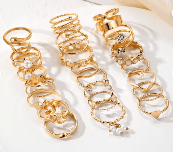 Women's Stackable Ring Set - Image 2